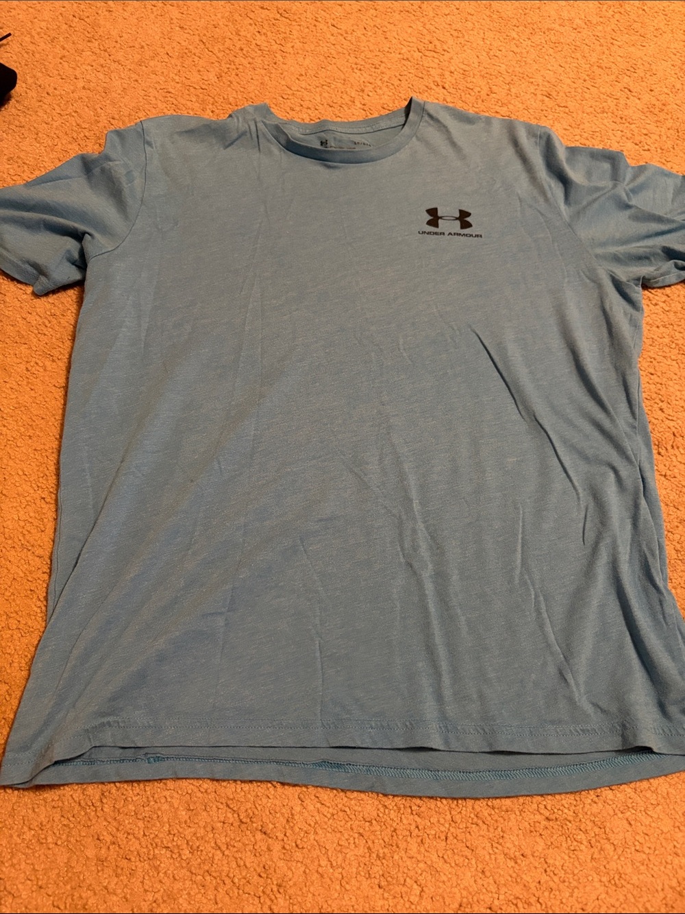 Under Armour Men's Sky Blue Crew Neck Performance Tee